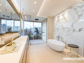 Obra Diecinueve, EspacioInterior EspacioInterior Baños de estilo ecléctico Cerámico