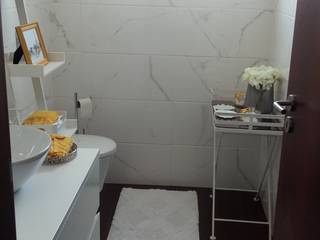 wc, ANA LEITE - INTERIOR DESIGN STUDIO ANA LEITE - INTERIOR DESIGN STUDIO Modern bathroom