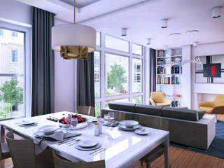 Interior renderings, 3d Render Production 3d Render Production