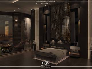 Residential Apartment - Zamalek, Bvision Interiors Bvision Interiors Modern style bedroom