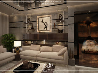 Residential Duplex - WaterWay, Bvision Interiors Bvision Interiors Modern Living Room