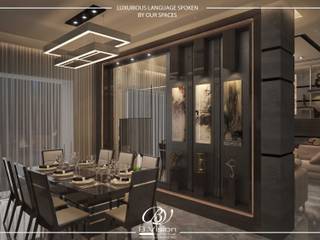 Dining Room Bvision Interiors Salas de jantar modernas