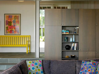 Town Lane Residence, Amagansett, NY, BILLINKOFF ARCHITECTURE PLLC BILLINKOFF ARCHITECTURE PLLC Flur, Diele & Treppenhaus im Landhausstil