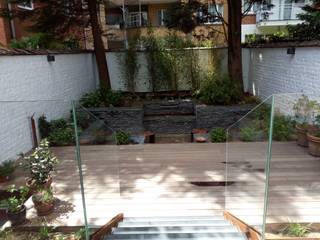 Aménagement d'un jardin de ville sur 4 niveaux, Urban Garden Designer Urban Garden Designer Modern garden Slate