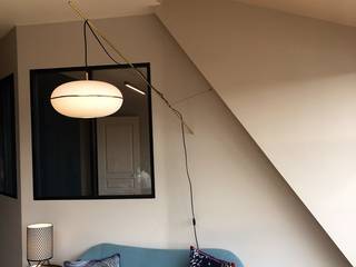 Appartement CHEZ DEEDEE, Paris, NEDGIS NEDGIS Ruang Keluarga Modern