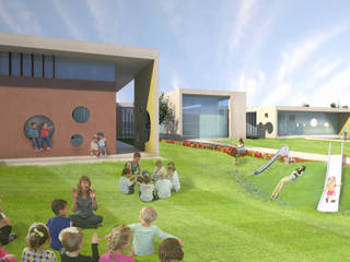 Scuola materna in Svizzera, nel Comune di Tenero-Contra, Danilo Rinaldi Architetto Danilo Rinaldi Architetto