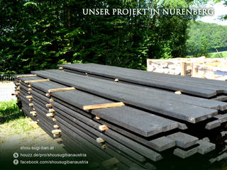 Unser Projekt in der Nürenberg, HMS Sonnenschutz GmbH HMS Sonnenschutz GmbH Modern houses Wood Wood effect