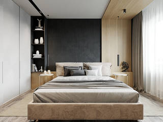 homify Chambre minimaliste