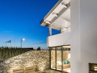 Luxe villa in de duinen, BNLA architecten BNLA architecten Mediterranean style house