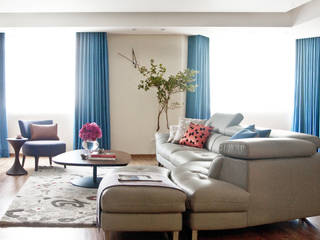 紐約家居 New York New York, 瑄境設計 Xuan Jing 瑄境設計 Xuan Jing 现代客厅設計點子、靈感 & 圖片