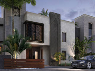 Residential villa complex, SIA design studio SIA design studio منزل عائلي كبير