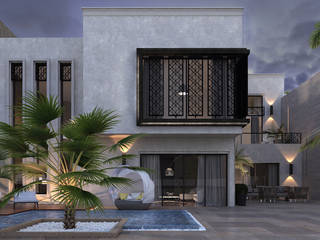 Residential villa complex, SIA design studio SIA design studio منزل عائلي كبير