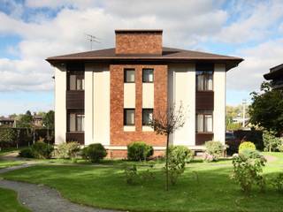 Дом в коттеджном посёлке, Irina Tatarnikova Irina Tatarnikova Houses