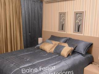 Ambientes Compactos , Elaine Ferraz Designer de Interiores Elaine Ferraz Designer de Interiores Modern style bedroom MDF