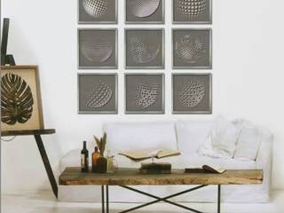 Wall Art Inspiration , Spacio Collections Spacio Collections ArtworkPictures & paintings Textile Black