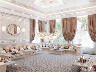 Living room in the oriental style from Katrina Antonovich, Luxury Antonovich Design Luxury Antonovich Design Living room