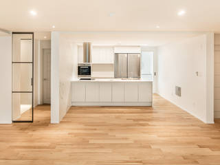 시원시원한 평면의 도곡동 삼성래미안아파트, 영보디자인 YOUNGBO DESIGN 영보디자인 YOUNGBO DESIGN Modern kitchen