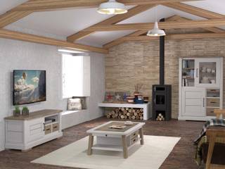 Sierra, Corti Corti Living room Solid Wood Multicolored