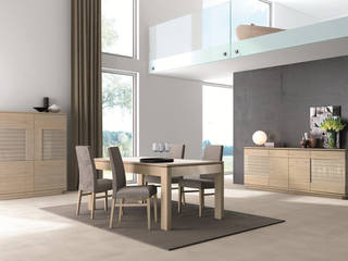 Zebra, Corti Corti Modern dining room Solid Wood Multicolored