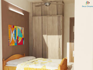 TOE TREE APPARTMENTS, DECOR DREAMS DECOR DREAMS Kamar Tidur Modern