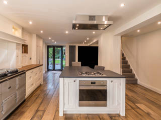 How to make the most of a Victorian basement, John Gauld Photography John Gauld Photography Classic style kitchen Wood