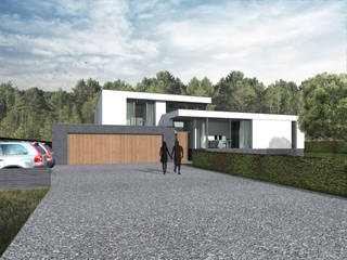 villa CvH, Swkls Architects Swkls Architects Villas