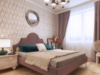 Спальня в классическом стиле, One Line Design One Line Design Bedroom