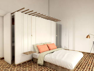 Remodelação Herdade da Poupa, Grupo Norma Grupo Norma Mediterranean style bedroom