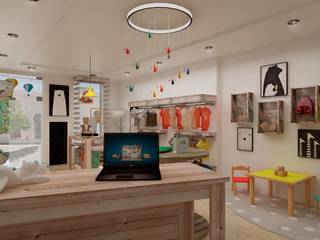 Rima - Local de ropa para niños, VI Arquitectura & Dis. Interior VI Arquitectura & Dis. Interior Espaces commerciaux