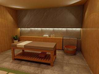 Concept wellness - spa , Gualtiero Del Zompo dzarch Gualtiero Del Zompo dzarch Spa in stile rurale