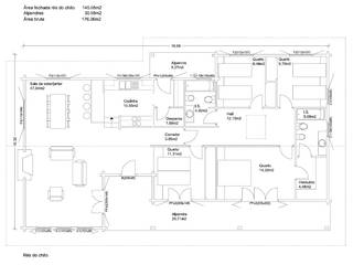 Casa unifamiliar pré-fabricada de 176m² em Vila Nova de Gaia, RUSTICASA RUSTICASA