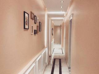 Private Residence, Jeddar Design Studio Jeddar Design Studio Modern Corridor, Hallway and Staircase