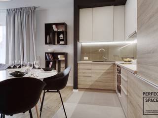 Styl i elegancja zamknięte na cztery spusty, Perfect Space Perfect Space مطبخ