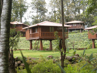 RUSTICASA | Quinta das Eiras | Madeira, RUSTICASA RUSTICASA Chalés e casas de madeira Madeira Efeito de madeira