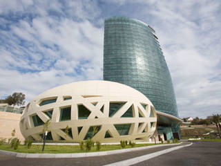 Hotel Sheraton Annaba, Algeria – Spherical dome created with KRION®, KRION® Porcelanosa Solid Surface KRION® Porcelanosa Solid Surface Коммерческие помещения