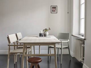 Skandinavische Tischkultur, HolzDesignPur HolzDesignPur Scandinavian style dining room Wood Wood effect