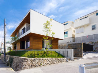 haus-flat, 一級建築士事務所haus 一級建築士事務所haus Chalés e casas de madeira Madeira Efeito de madeira