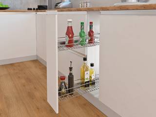 Accesorios para tu cocina, Remodelar Proyectos Integrales Remodelar Proyectos Integrales Modern kitchen Chipboard White