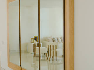 Un hogar contemporaneo, Monica Saravia Monica Saravia Dining room لکڑی Wood effect