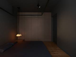 vz1h, IGOR SIROTOV ARCHITECTS IGOR SIROTOV ARCHITECTS Minimalistische Schlafzimmer