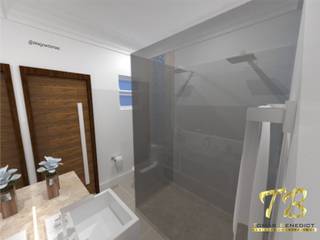 BANHEIRO PARA CASAL, Designer Tomas Benedict Designer Tomas Benedict Modern bathroom