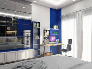 Kids Bedroom - Semarang , Multiline Design Multiline Design Kamar tidur anak laki-laki Blue