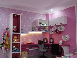 Kids Bedroom - Semarang, Multiline Design Multiline Design Quartos de rapariga Rosa