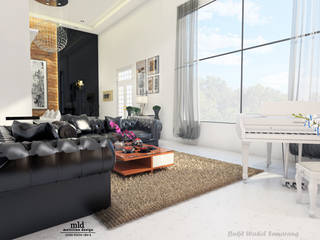Living Room - Semarang, Multiline Design Multiline Design Living room