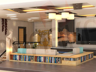 project in West bengal, Navaakar Navaakar Modern living room