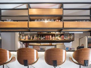 Restaurante Noah, Mooca Arquitetos Associados Mooca Arquitetos Associados Commercial spaces آئرن / اسٹیل