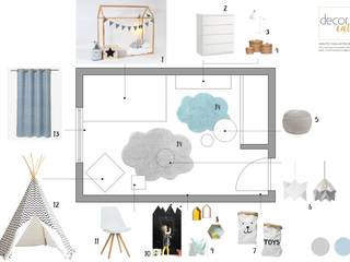 O Quarto do Gabriel, CA Arquitectura & Interiores CA Arquitectura & Interiores Nursery/kid’s room