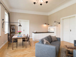 Gutshaus, raumdeuter GbR Berlin raumdeuter GbR Berlin اتاق نشیمن