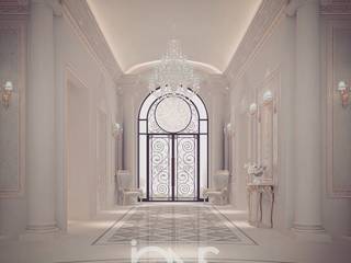 Stylish and Lasting Entrance Design Ideas , IONS DESIGN IONS DESIGN Classic style corridor, hallway and stairs Marble