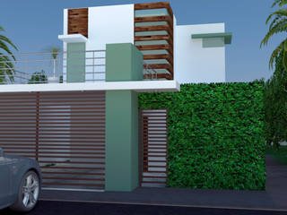 Proyecto casa habitación, M4X M4X บ้านและที่อยู่อาศัย คอนกรีตเสริมแรง